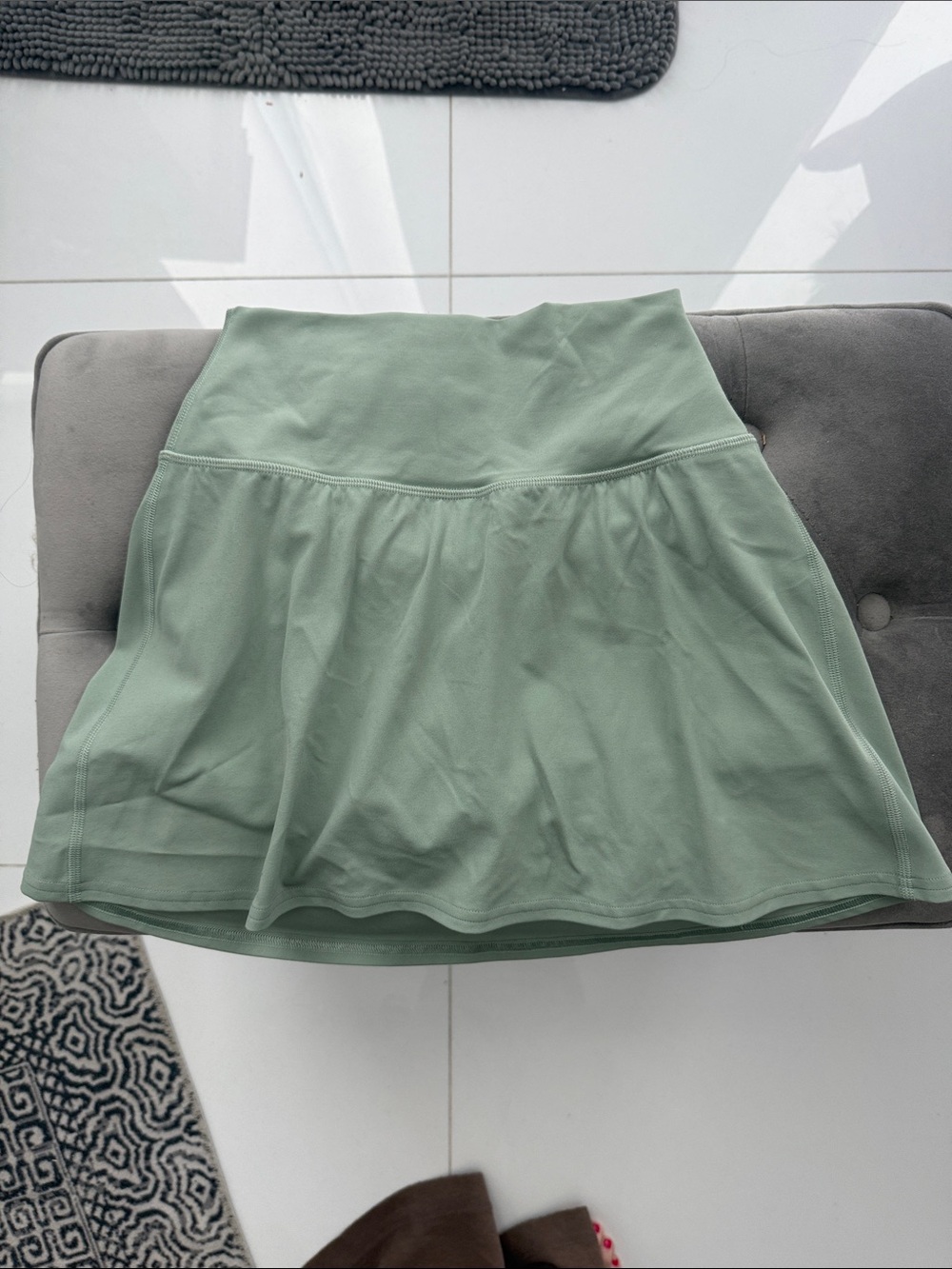 lululemon athletica Sage Green Circle Skirt